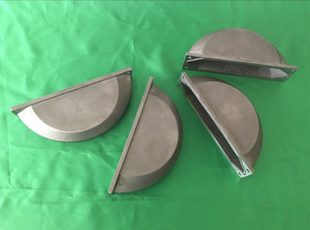 OEM design investment stainless steel casting parts flow meter cover ...