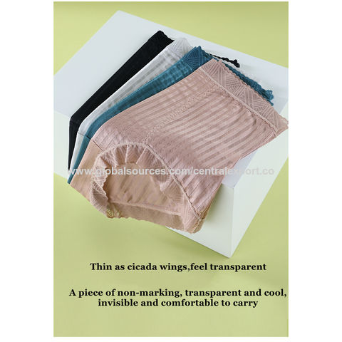 5a Men's Ice Silk Antibacterial Mulberry Silk Underwear