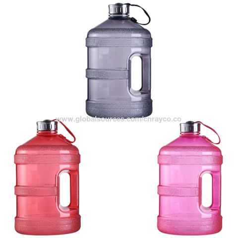 Buy Wholesale China 2.2l Half Gallon Gym Customized Sleeve Bodybuilding Bpa  Free Big Sports Water Bottle With Case & 2.2l Gym Water Bottle at USD 2