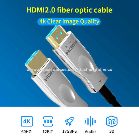 Extensor HDMI macho a hembra, cable de extensión (15 pies), cable HDMI de  alta velocidad (2.0b) resolución 4k, compatible con 3D, Full HD, 2160p