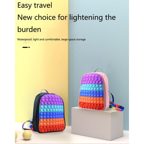China Popular Design Fidget Backpack Silicone Stress Relieve Sensory ...