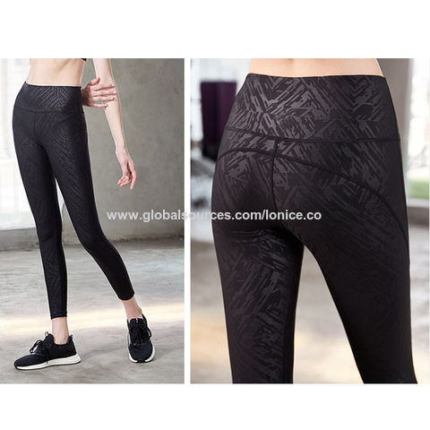 Algodón Mujer Leggings ajustados, pantalones largos de yoga de