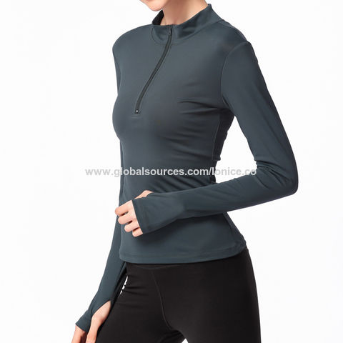 Achetez en gros Veste De Protection Solaire En Soie Glacée Pour Femmes,  Vêtements De Gym à Séchage Rapide, Vêtements De Yoga