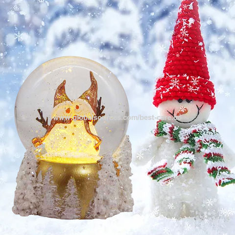 Fábrica de Vidrio de Navidad personalizadas OEM Bola de Nieve de