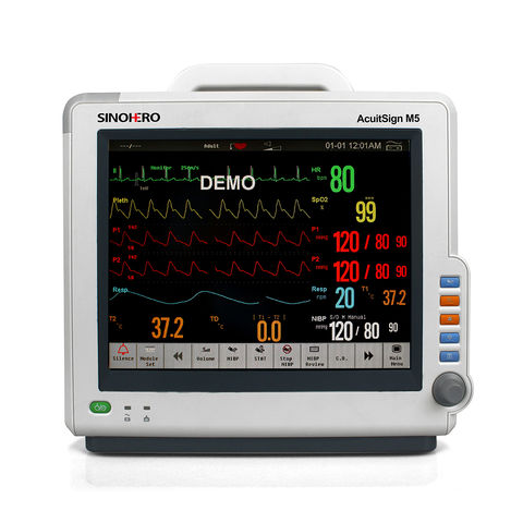 12 Inch Medical Patient Monitor 6-parameter ICU CCU Vital Sign