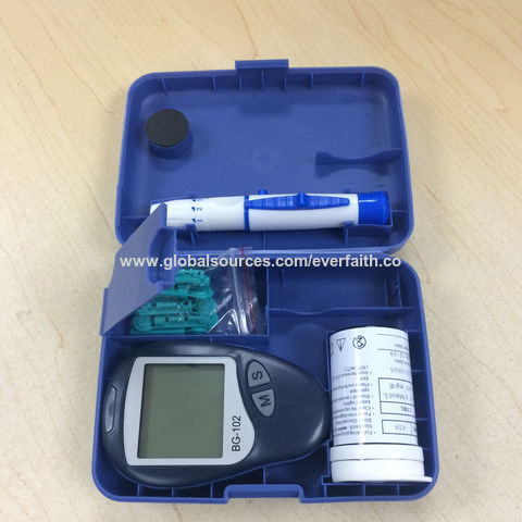 China Blood Glucose Meter Monitoring System, CE, with 10 strips and ...