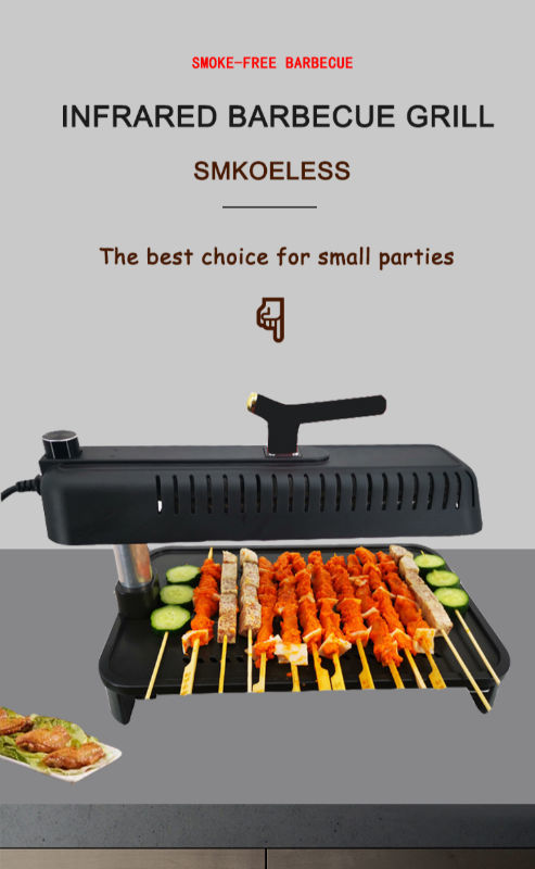 Buy Wholesale China Smokeless Tabletop Electric Infrared Bbq Grill With  Korean Style Indoor And Outdoor & Infrared Bbq Grill at USD 31.5