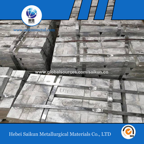 China Zinc ingot/Zinc block/Die-casting alloy battery/Chemical ...