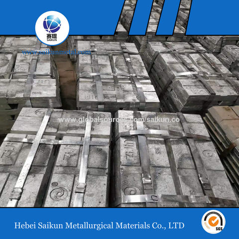 China Zinc ingot/Zinc block/Die-casting alloy battery/Chemical ...