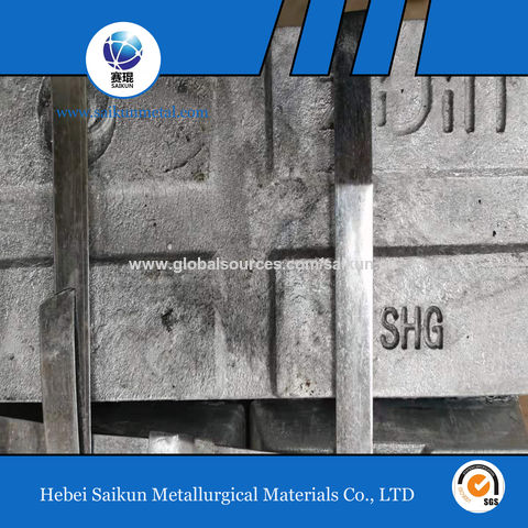 China Zinc ingot/Zinc block/Die-casting alloy battery/Chemical ...