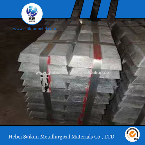 China Zinc ingot/Zinc block/Die-casting alloy battery/Chemical ...