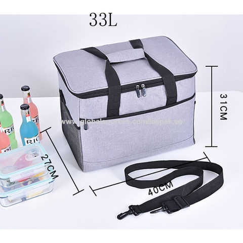 1Pc Checkered Insulated Lunch Bag, Waterproof Picnic Bag, Ice Bag, Large  Capacity Lunch Box Bag,Suitable For Home Travel Use