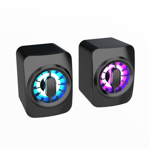 China Tws Led Mini computer Speakers Stereo Sound desktop speaker on ...