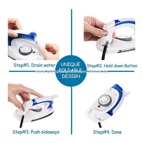 Portable Mini Electric Iron For DIY Projects Handheld Travel
