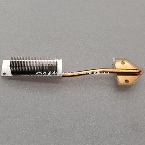 China Customized copper zipper fin copper heat sink soldered with heat ...