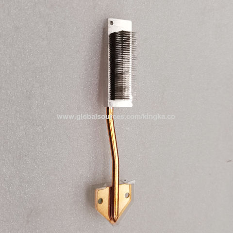 China Customized copper zipper fin copper heat sink soldered with heat ...