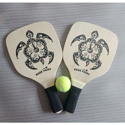 Aquatic Racket China Summer Promotion Customize wooden beach racket on Global Sources ...