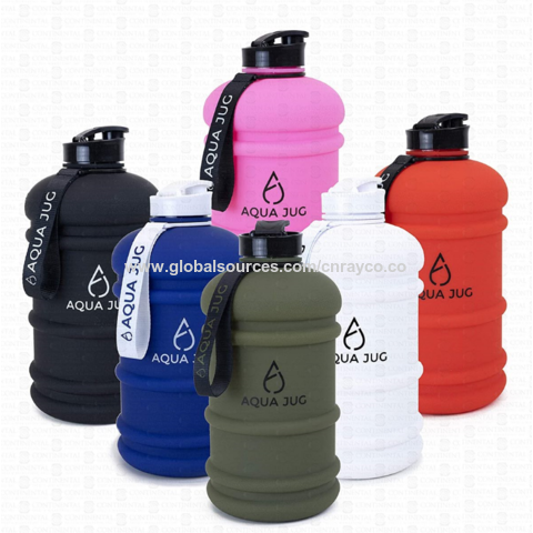 Wholesale 2.2 L water bottles with custom logo dishwasher safe for gym jug  workout bpa free From m.