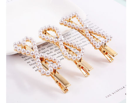 Wholesale Various Styles Korean Fashion Hair Accessories Pearls