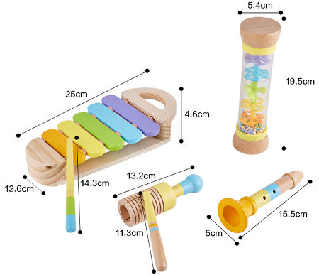 Details about   9Pcs Percussion Toy Set Kid Baby Toddler Musical Educational Toys Band Kit USA 