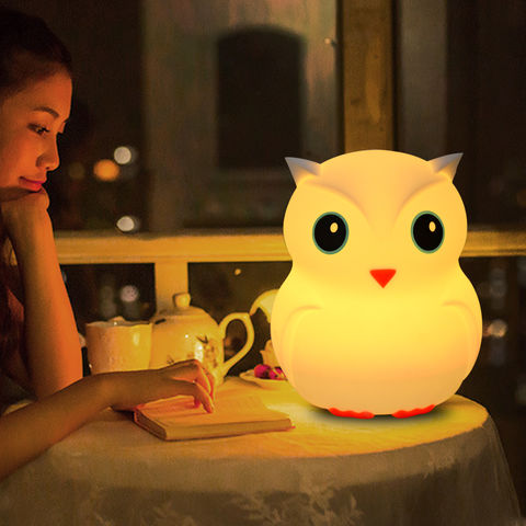 Lampe de nuit pour enfants Lampe de chat, 16 couleurs Cute Kids