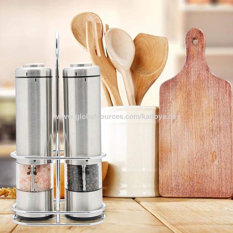 Wholesale electric salt and pepper mill for Grinding and Cutting