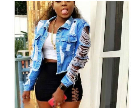 sky blue jacket womens