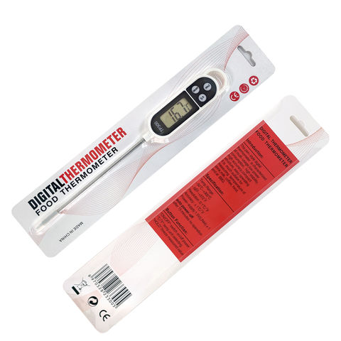 CE RoHS Instant Read Kitchen Thermometer 15min Auto Power Off Function