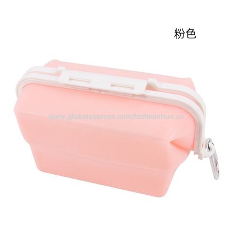 Buy Wholesale China Reusable Silicone Food Bag &foldable Freezer Bag,  Microwavable, Freezable, Dishwasher Safe & Silicone Food Bag at USD 1.5