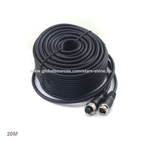 INSEETECH 4 Pin Camera Extension Cable for Backup Camera, Aviation