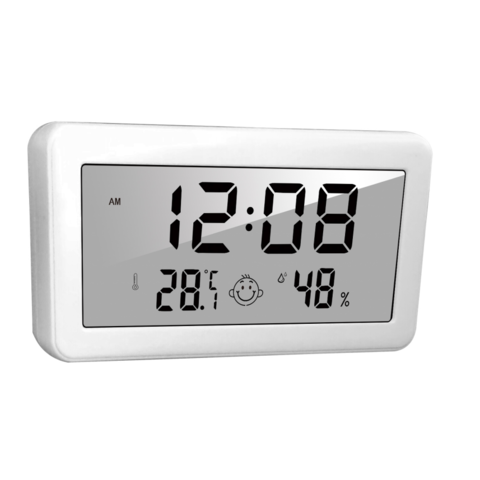 New Black Digital Room Thermometer Indoor Hygrometer Temperature Humidity A