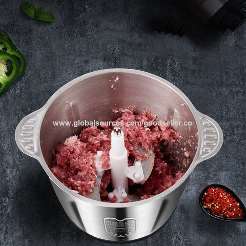 Hot Sell Cheap Factory Price Kitchen Food Meat Mincer Chopper Best Home  Mini Stainless Steel 2L 3L Electric Meat Grinder - China Meat Grinder and  Food Blender price