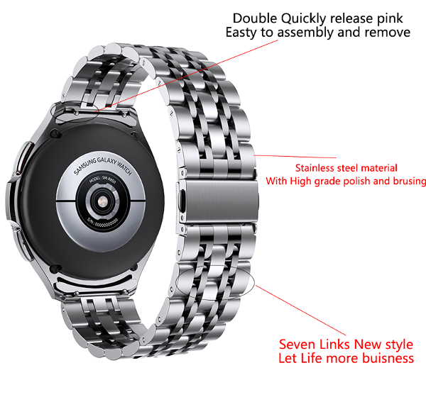 Buy Wholesale China No Gaps Stainless Steel Strap For Samsung 
