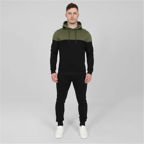 Custom Sweatsuit Zip up Tracksuit Designer Print 2 Piece Jogger