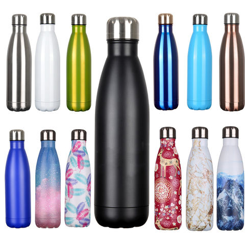 Glass Liner Vacuum Flask Stainless Steel Water Bottle Insulated Travel  Coffee Mug,11oz,9oz Available(11oz, Black)
