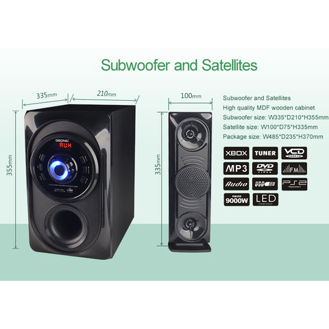 China Design box speaker home theater sound system on Global Sources ...