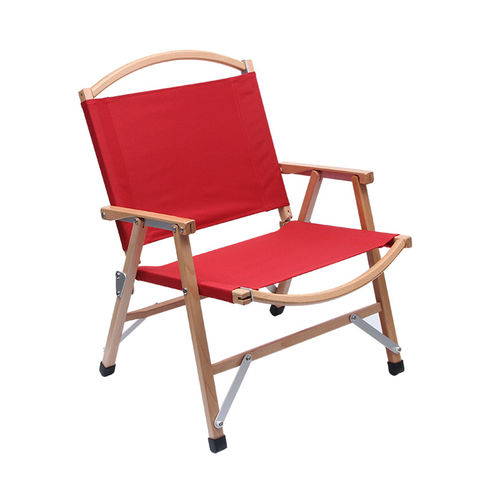Silla Plegable de Madera para Camping al Aire Libre, Silla de Playa Portátil con Bolsa de Almacenamiento - Ideal para Mayoristas