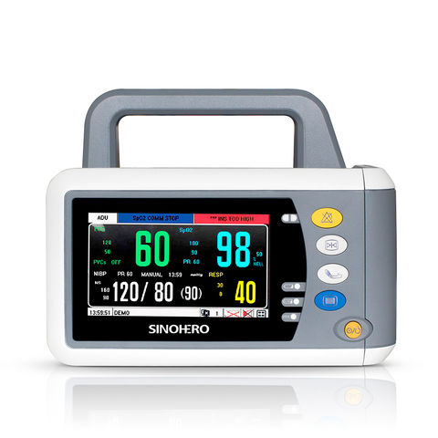 Portable ICU Patient Monitor Vital Signs Monitor Multi-Parameters Hospital