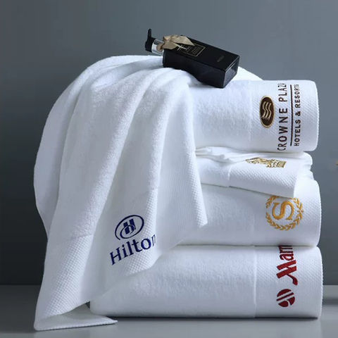 Buy Wholesale China Luxury 100% Cotton Plain White Hotel Spa Face Hand Wash Towel  Bulk & Face Towels at USD 0.413