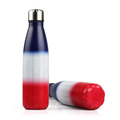  American Flag 20oz Sports Water Bottle, Insulated Water Bottle, Stainless Steel Water Bottle