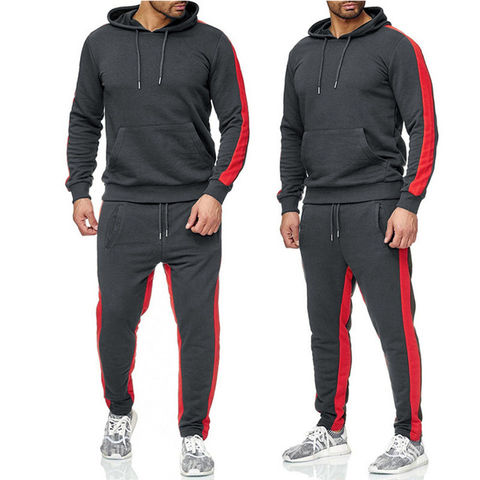 Wholesale Men Tracksuits Custom Logo Sports Gym Mens Jogging Suit