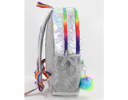 holographic backpack purse