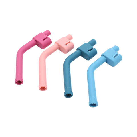 Reusable drinking straws, bulk silicone bendy collapsible straws