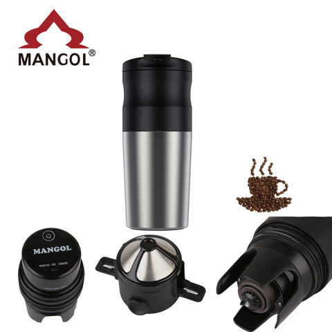 1pc Portable Coffee Grinder with Ceramic Grinding Core - Type-C USB  Charging - Professional Electric Grinder for Coffee Beans