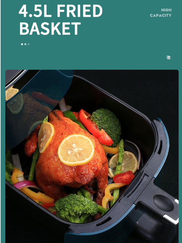 China Kitchen Appliance Large Capacity Multifunctional No Oil Air Fryer