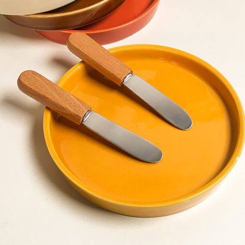 2 Pc Stainless Steel Sandwich Spreader Knife Butter Jam Cheese Knives Wide  Blade, 1 - Foods Co.