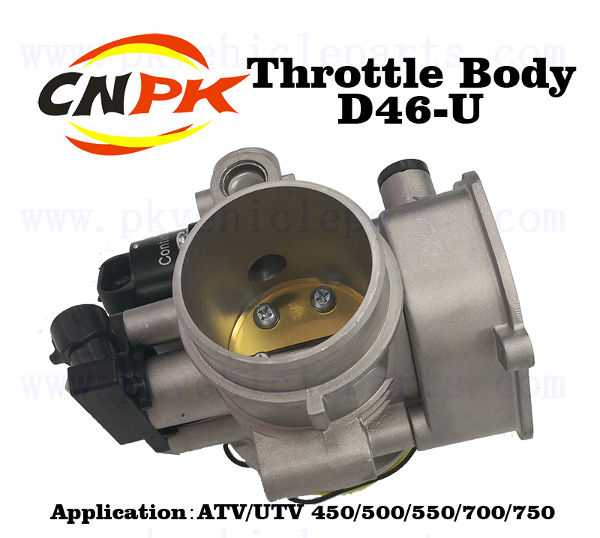 Throttle Body Assembly Replacement For Hisun 500cc/700cc ATV & Quad (HS700) - Fits 16100-F18-0002, 16100-004C-0000