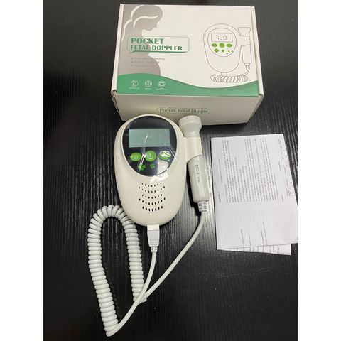Dual Mode Medical Doppler Fetal 3.0MHz Heart Rate Monitor Home