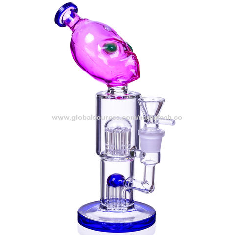 UFO Smoke Fountain - Grav® - Small Wide Base Water Pipes -SmokeDay