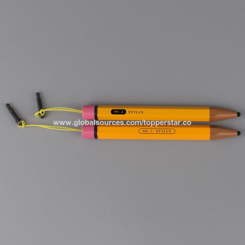 Stylet Tactile avec Pointe en Silicone ø2.5mm pour Tablettes POS - Haute Précision